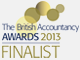 British Accountancy Awards Finalist 2013